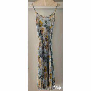 VINCE FLORAL MAXI DRESS SIZE M